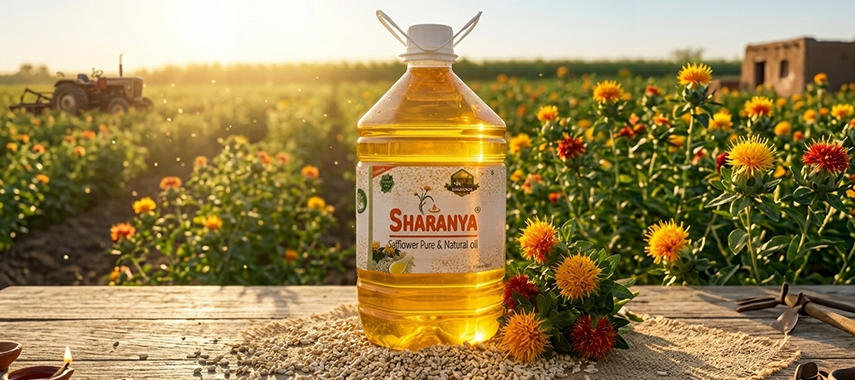 Sharanya Safflower Cooking Oil