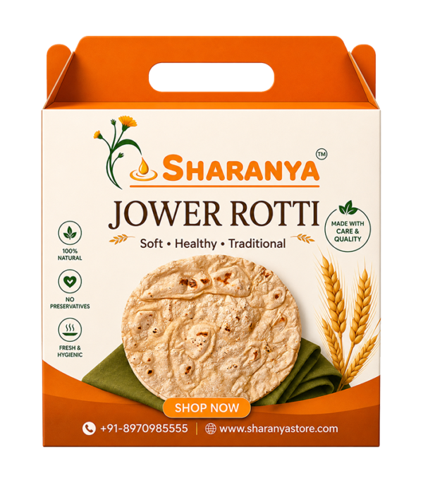 Jowar Rotti – 25 Pieces Box