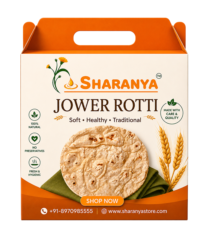 Jowar Rotti – 25 Pieces Box