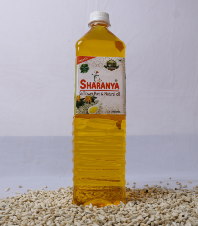 Sharanya Safflower Cooking Oil – 1 Liter