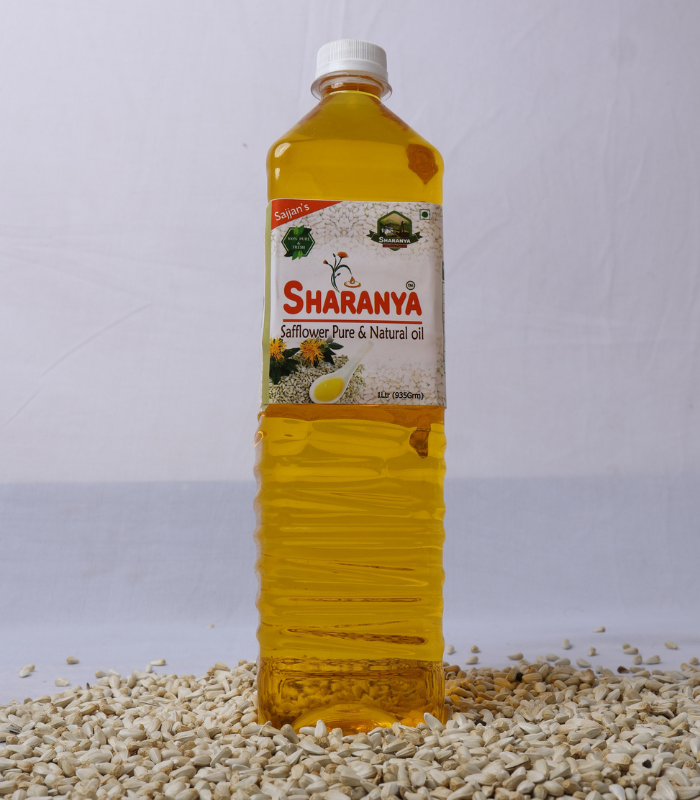 Sharanya Safflower Cooking Oil – 1 Liter