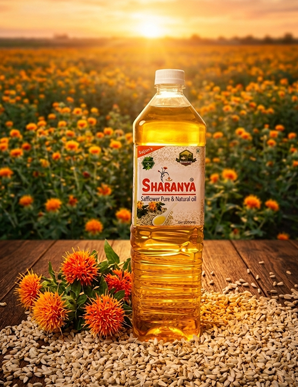 Sharanya Safflower Cooking Oil